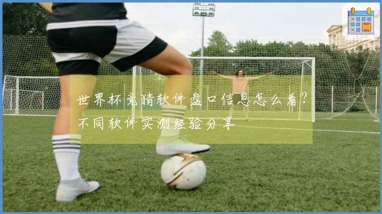 世界杯竞猜软件盘口信息怎么看？不同软件实测经验分享