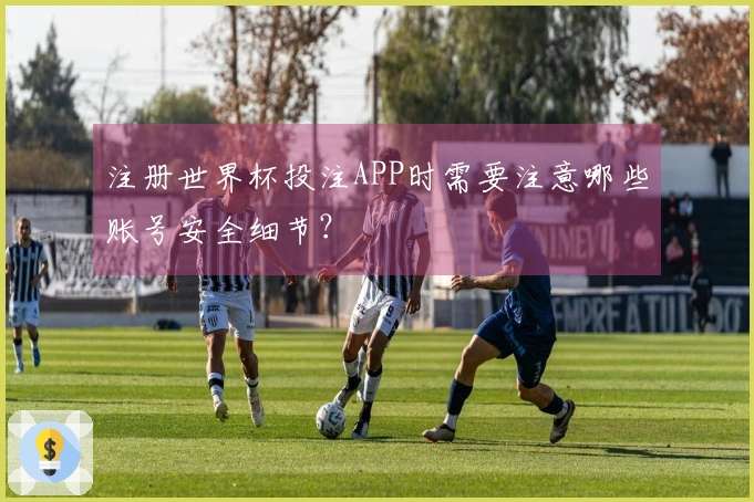 注册世界杯投注APP时需要注意哪些账号安全细节？